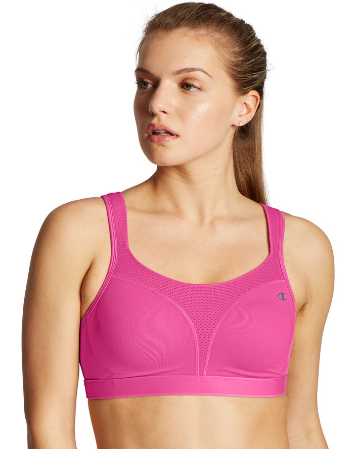 Champion The Spot Comfort® Sport Bh Dames - Roze - Belgie 0293HINBD